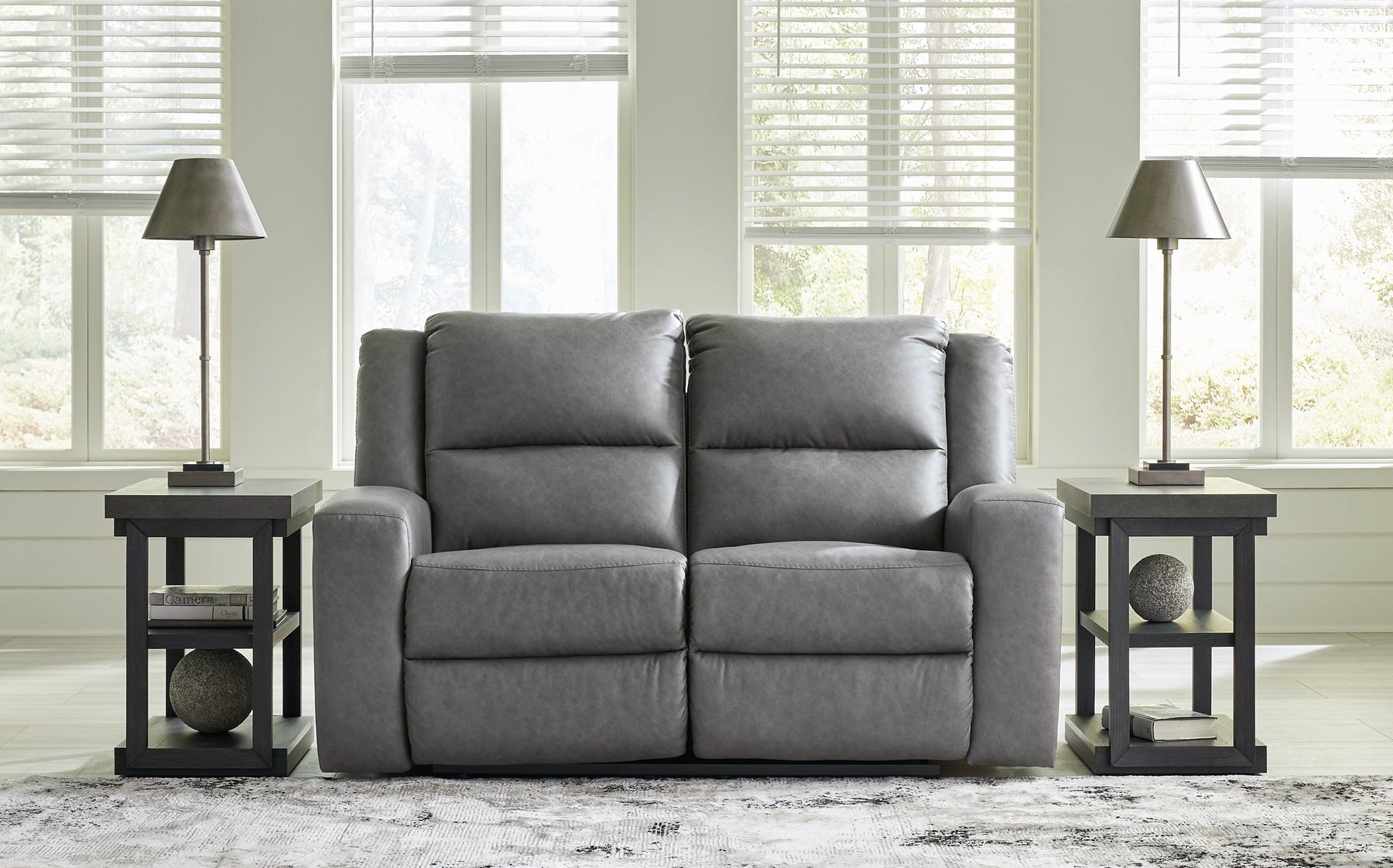 Brixworth Reclining Loveseat - Loveseat - Half Price Furniture