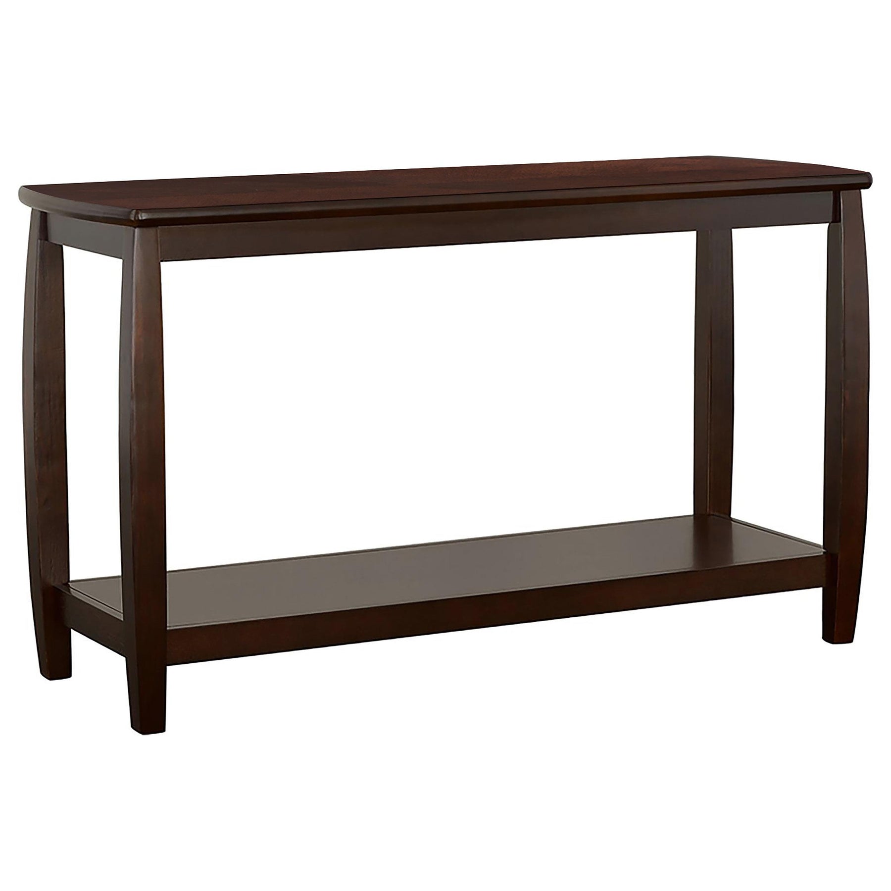 Dixon Rectangular Sofa Table with Lower Shelf Espresso Half Price Furniture