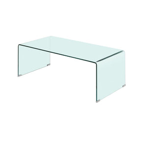 Ripley Rectangular Coffee Table Clear Half Price Furniture