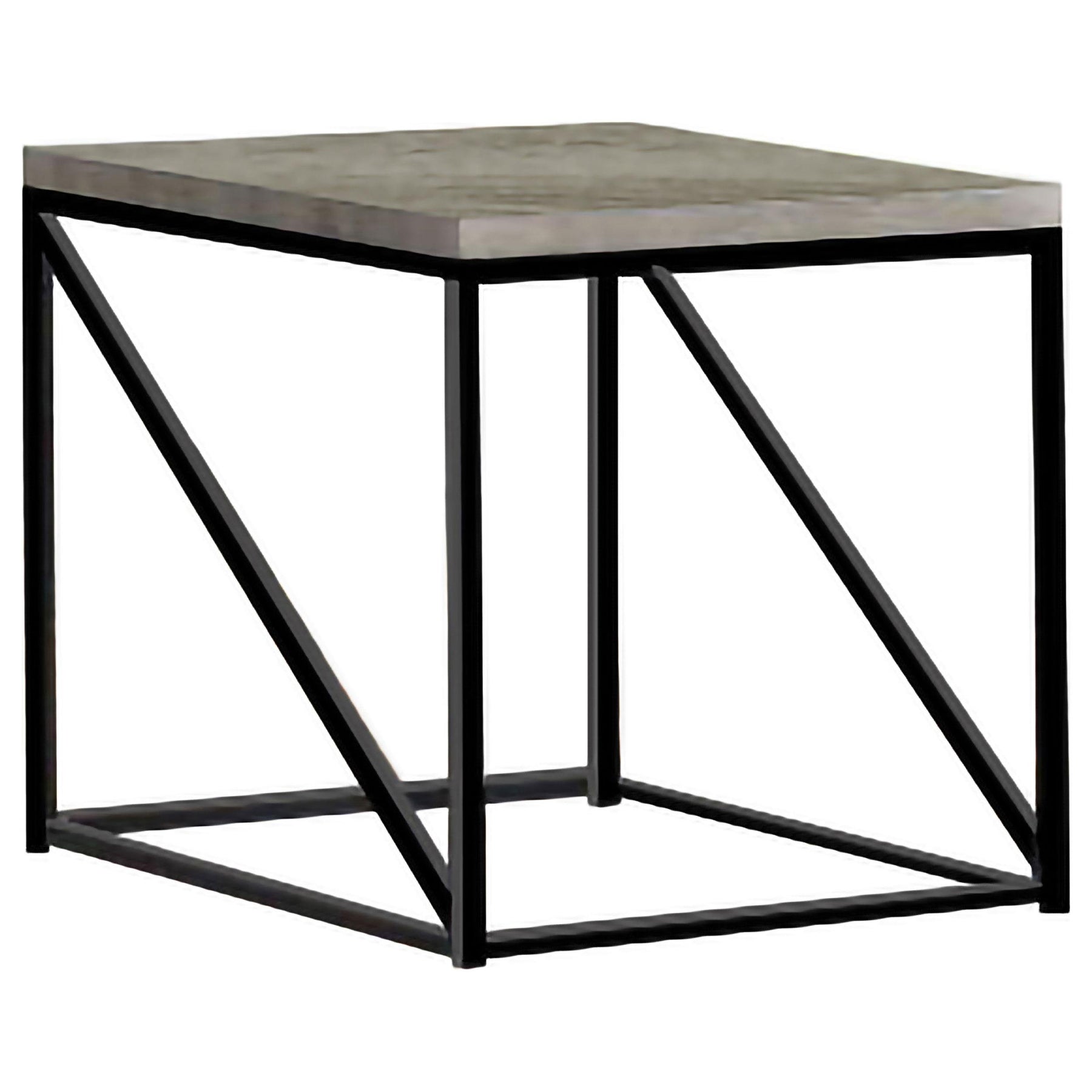 Birdie Square End Table Sonoma Grey Half Price Furniture