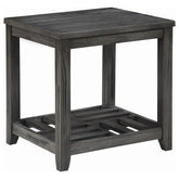 Cliffview 1-shelf Rectangular End Table Grey Half Price Furniture