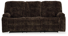 Soundwave Reclining Sofa with Drop Down Table Half Price Furniture