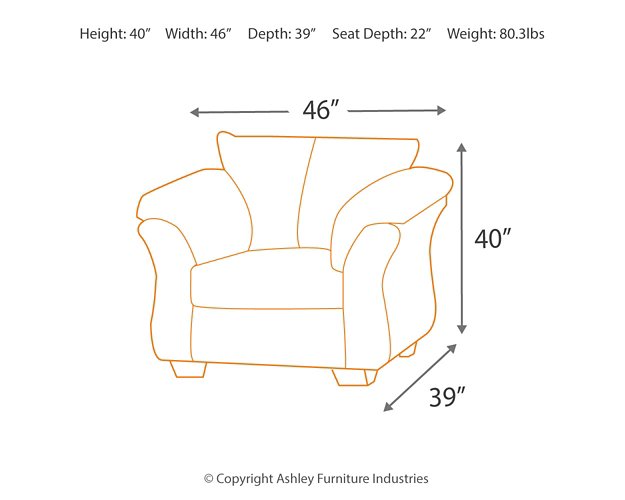 Darcy Chair - Half Price Furniture