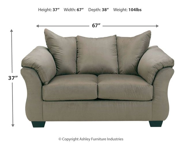 Darcy Loveseat - Half Price Furniture