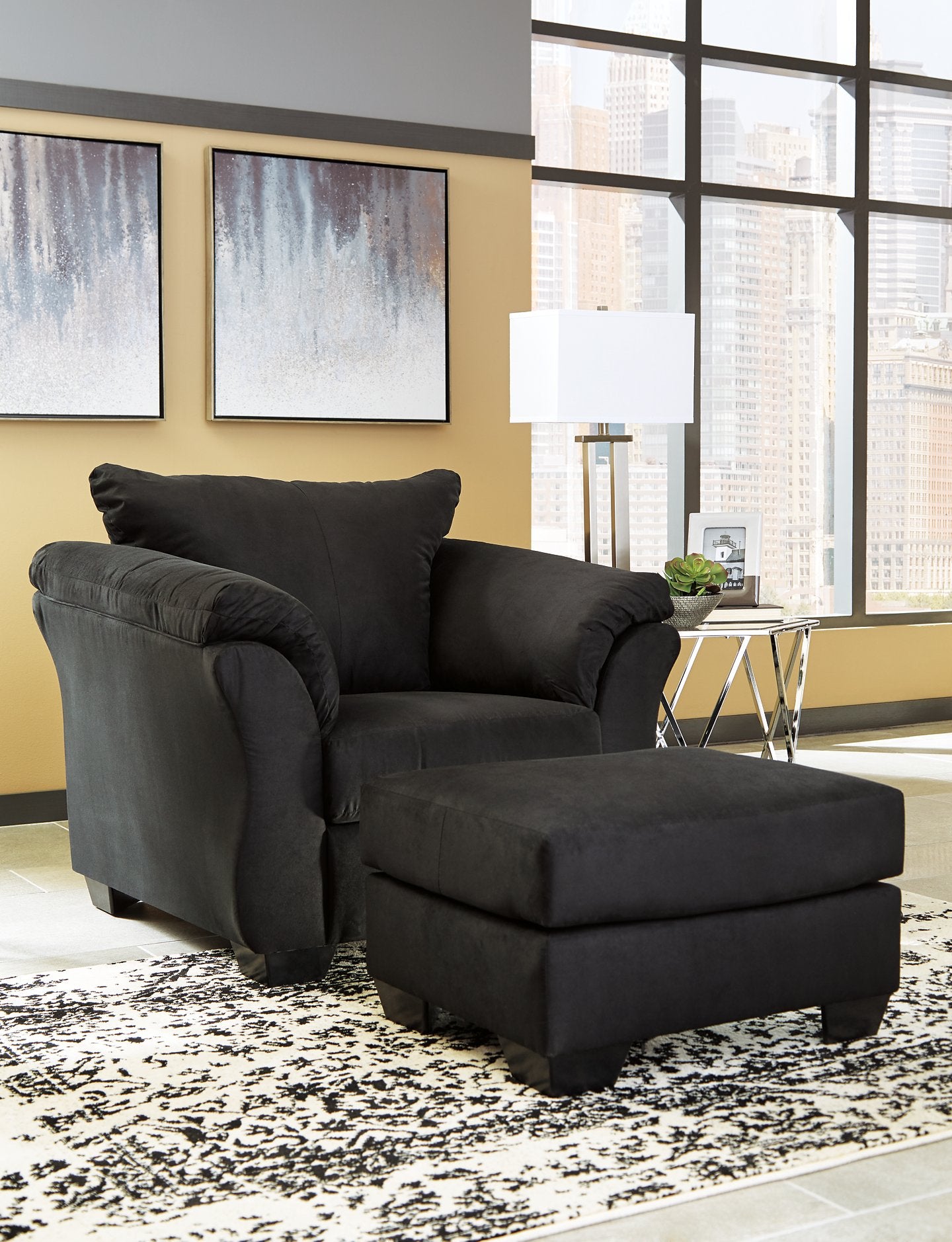 Darcy Ottoman - Half Price Furniture