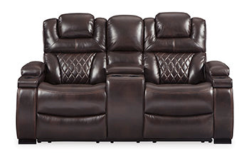 Warnerton Power Reclining Loveseat with Console - Half Price Furniture