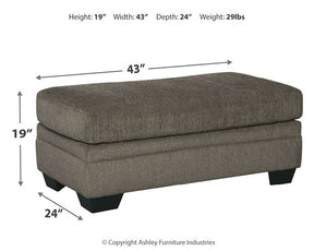 Dorsten Ottoman - Half Price Furniture