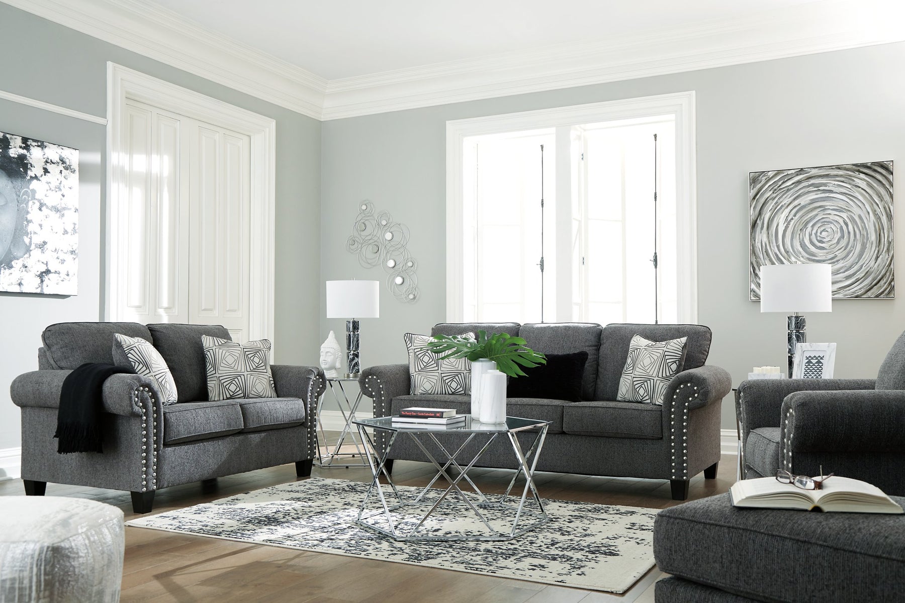 Agleno Living Room Set - Half Price Furniture