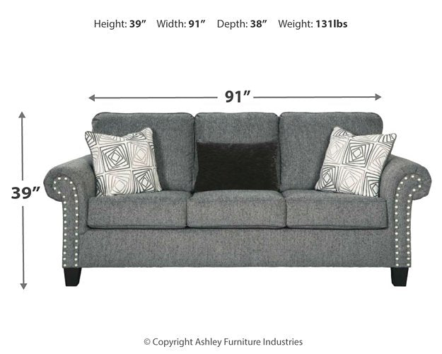 Agleno Sofa - Half Price Furniture