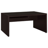 Skeena Computer Desk with Keyboard Drawer Cappuccino Half Price Furniture