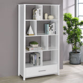 Dylan Rectangular 8-shelf Bookcase  Half Price Furniture