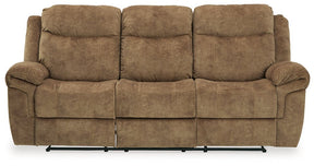 Huddle-Up Reclining Sofa with Drop Down Table Half Price Furniture