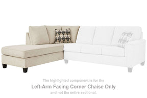 Abinger 2-Piece Sectional with Chaise - Half Price Furniture