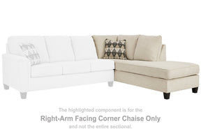 Abinger 2-Piece Sleeper Sectional with Chaise - Half Price Furniture