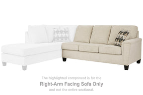 Abinger 2-Piece Sectional with Chaise - Half Price Furniture