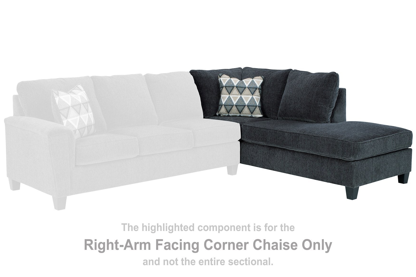 Abinger 2-Piece Sectional with Chaise - Half Price Furniture