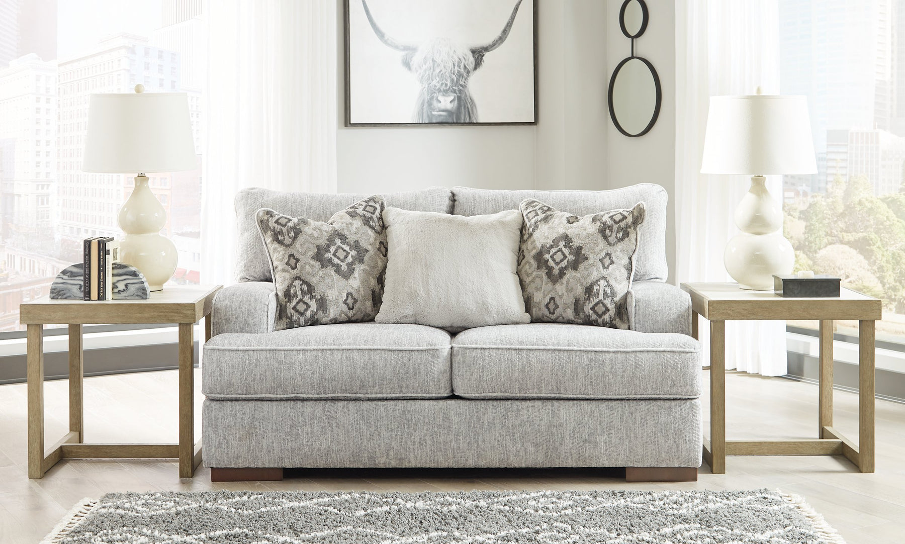 Mercado Loveseat - Half Price Furniture