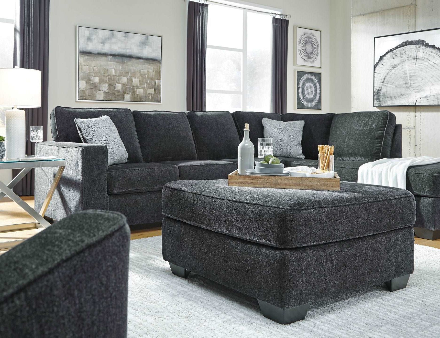 Altari Oversized Accent Ottoman - Half Price Furniture