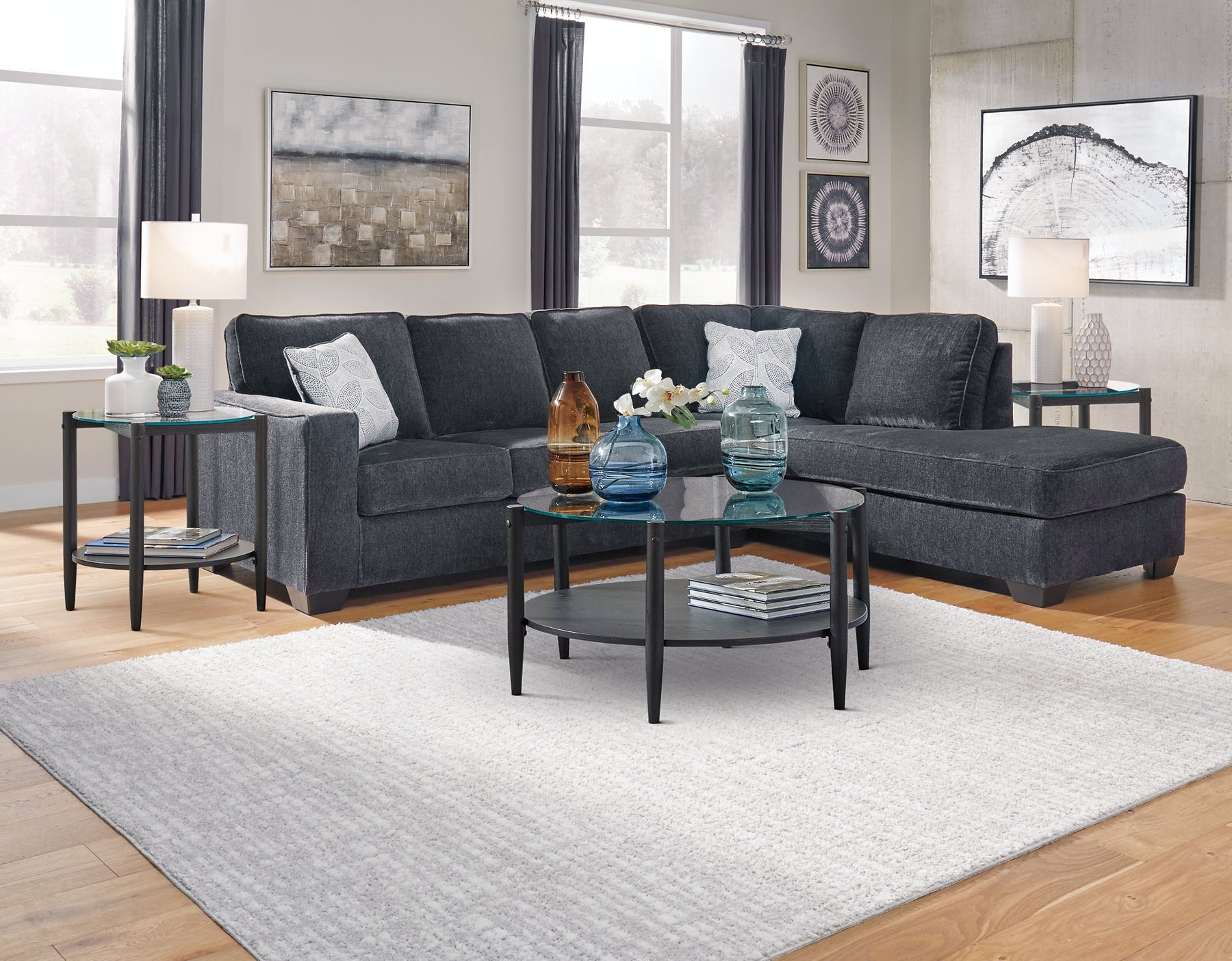 Altari 2-Piece Sectional with Chaise - Half Price Furniture