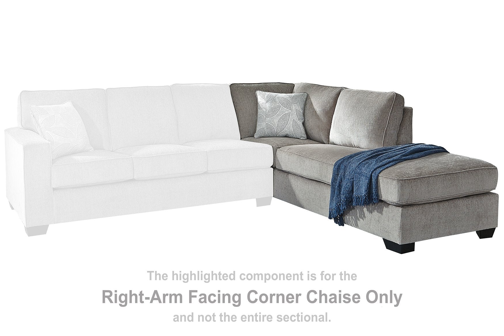 Altari 2-Piece Sleeper Sectional with Chaise - Half Price Furniture