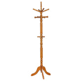 Achelle Coat Rack with 11 Hooks Golden Brown  Half Price Furniture