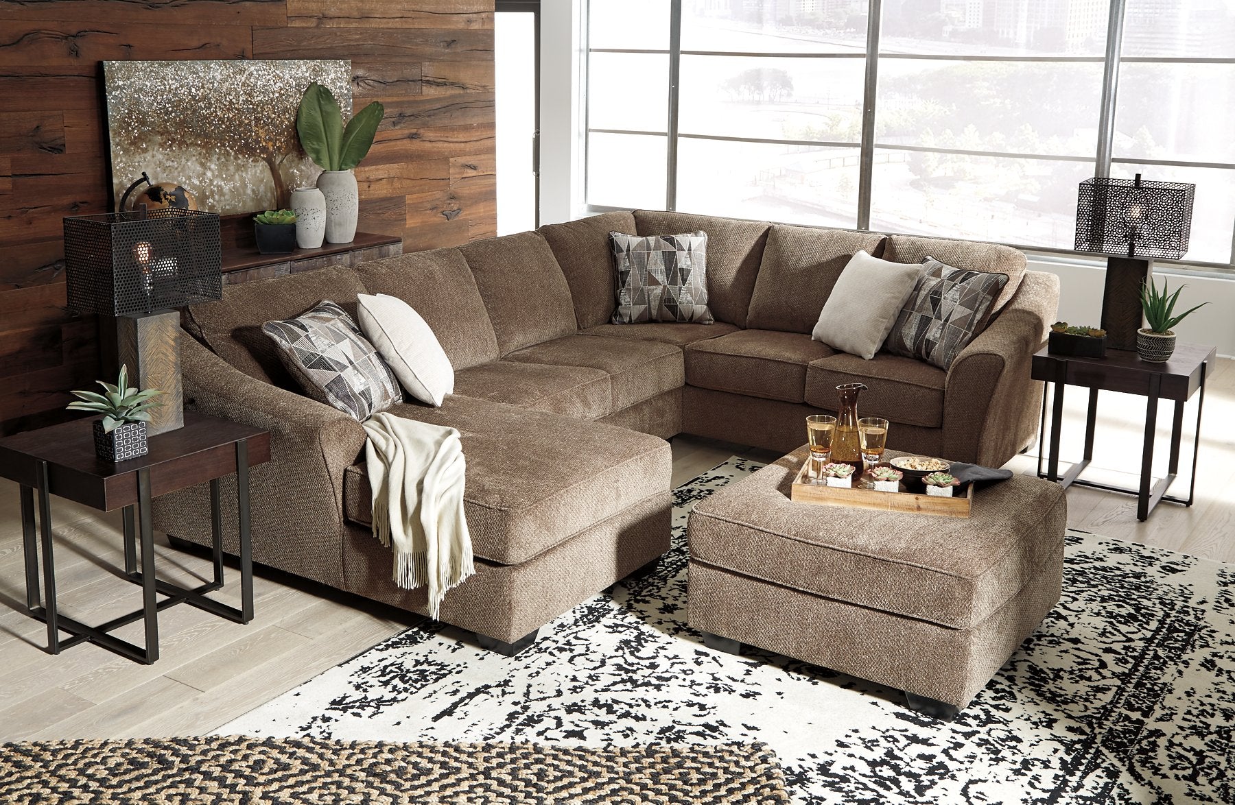 Graftin Living Room Set - Half Price Furniture