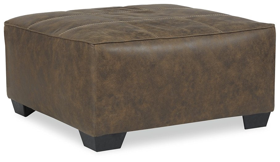 Abalone Oversized Accent Ottoman Half Price Furniture