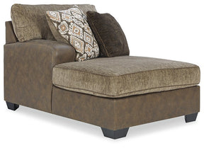 Abalone 3-Piece Sectional with Chaise - Half Price Furniture