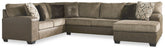 Abalone 3-Piece Sectional with Chaise Half Price Furniture