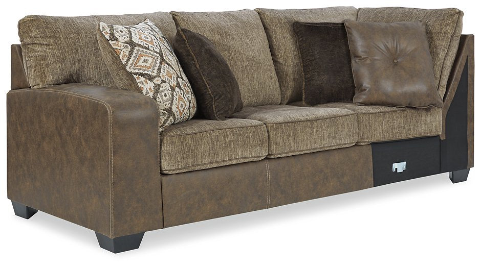 Abalone 3-Piece Sectional with Chaise - Half Price Furniture