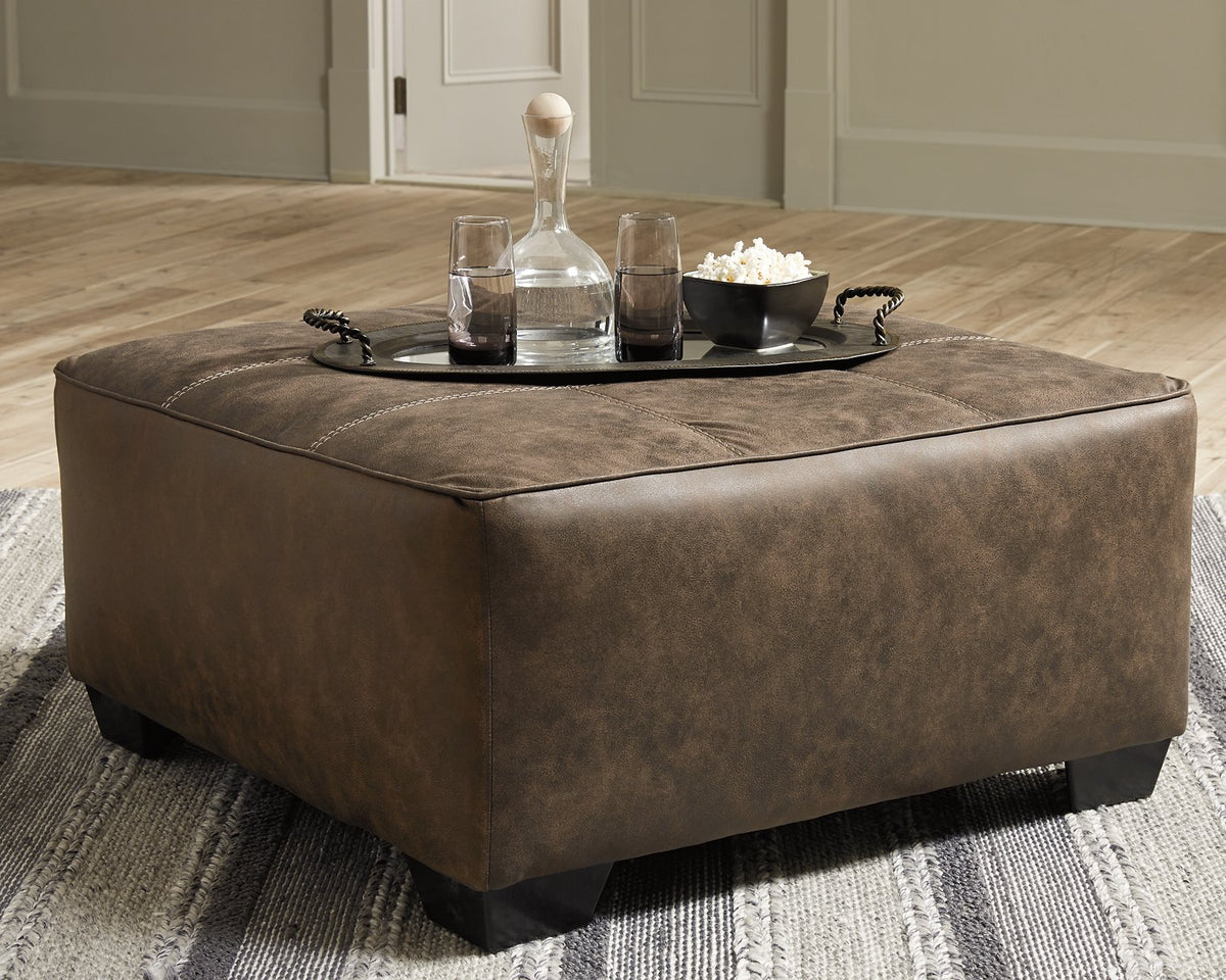 Abalone Oversized Accent Ottoman - Half Price Furniture