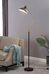 Lucien Floor Lamp Black Half Price Furniture