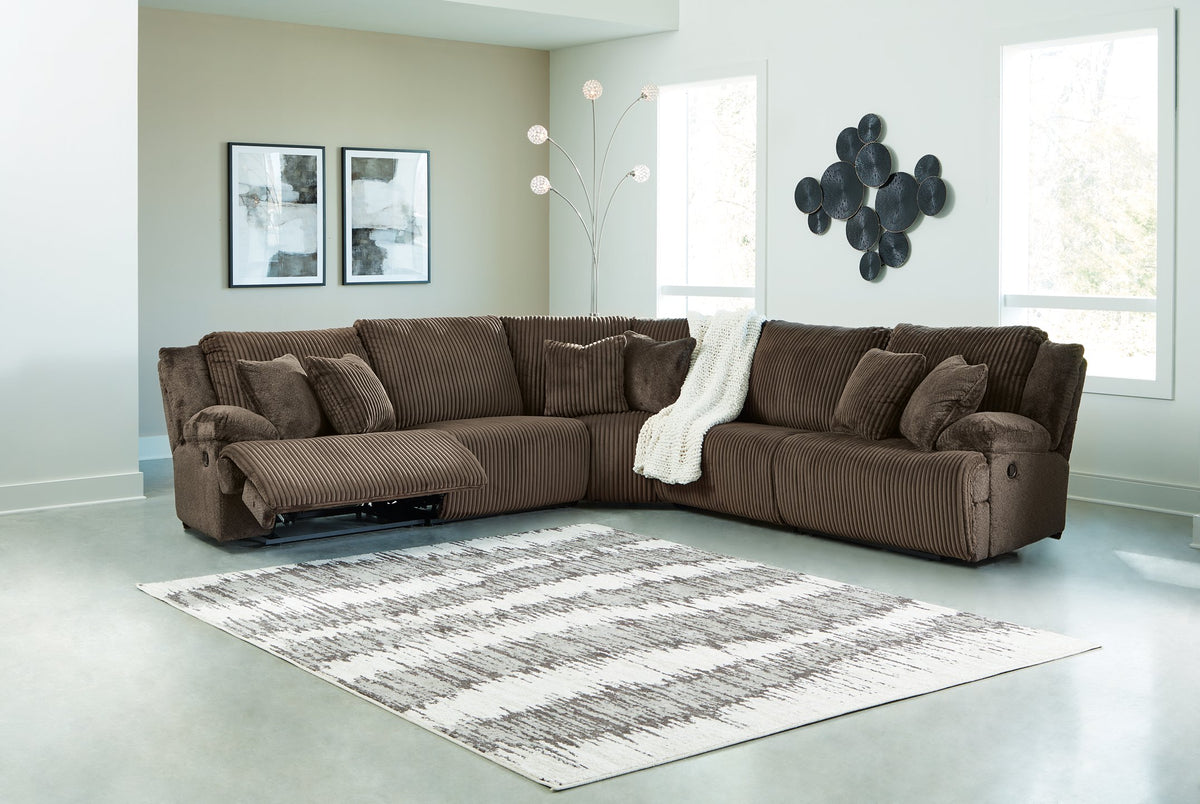 Top Tier Reclining Sectional - Half Price Furniture