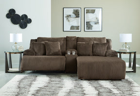 Top Tier Reclining Sectional Sofa with Chaise - Half Price Furniture