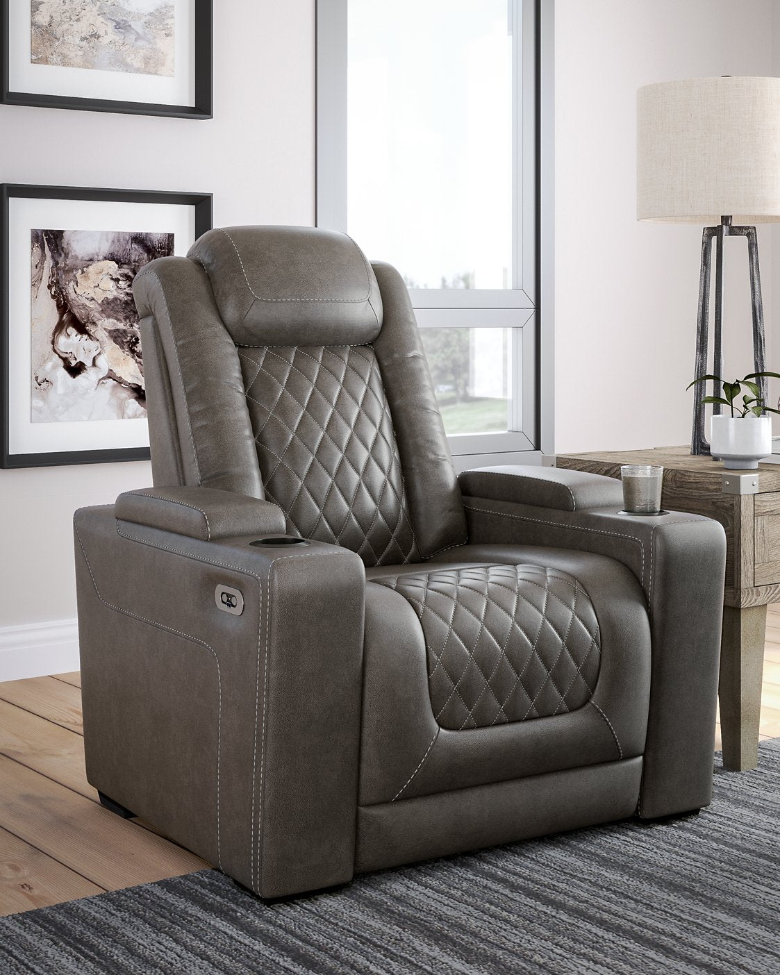 HyllMont Recliner - Half Price Furniture