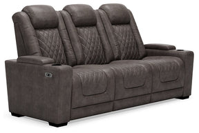 HyllMont Power Reclining Living Room Set - Half Price Furniture