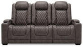 HyllMont Power Reclining Sofa Half Price Furniture