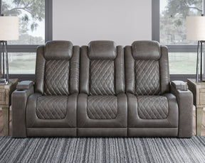 HyllMont Power Reclining Sofa - Half Price Furniture