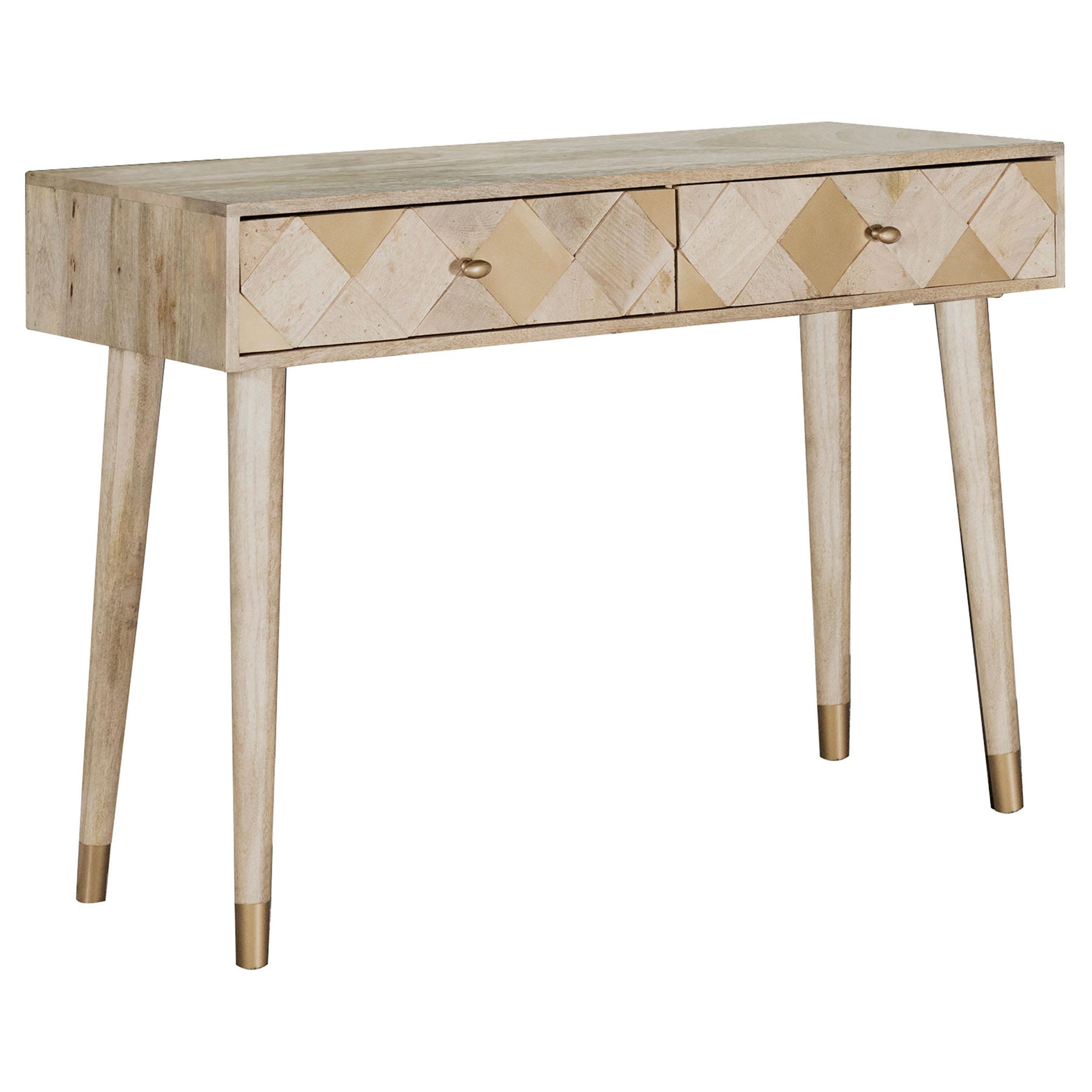 Alyssum Rectangular Storage Console Table Natural Half Price Furniture