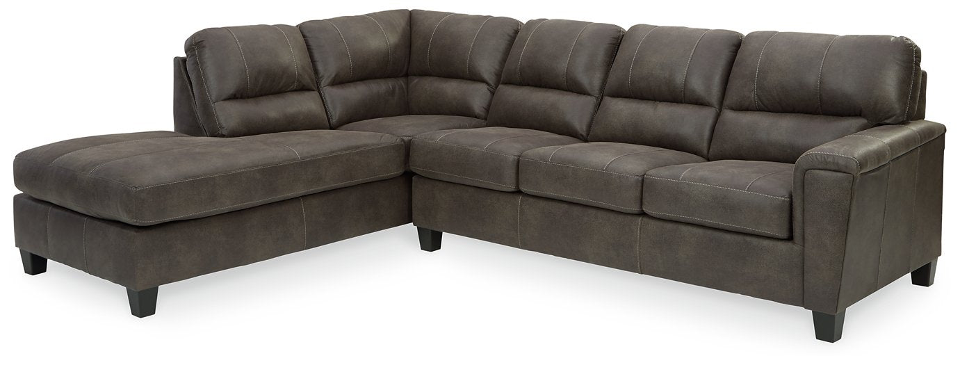 Navi 2-Piece Sectional with Chaise - Half Price Furniture