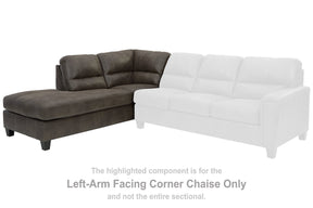 Navi 2-Piece Sleeper Sectional with Chaise - Half Price Furniture
