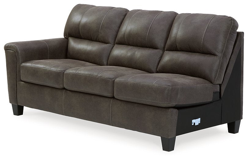 Navi 2-Piece Sectional with Chaise - Half Price Furniture