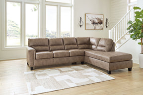 Navi 2-Piece Sectional Sofa Sleeper Chaise - Half Price Furniture