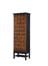 Lovegood 2-door Accent Cabinet Rich Brown and Black Half Price Furniture