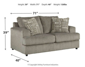 Soletren Loveseat - Half Price Furniture