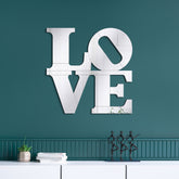 Keiran Letter Shaped Wall Mirror  Half Price Furniture