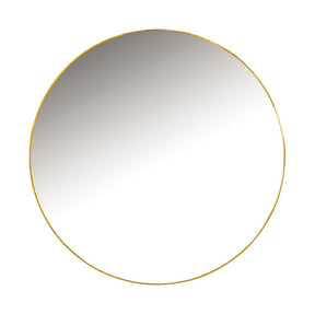 Hermione Round Wall Mirror Gold  Half Price Furniture