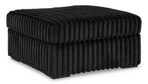 Midnight-Madness Oversized Accent Ottoman - Half Price Furniture