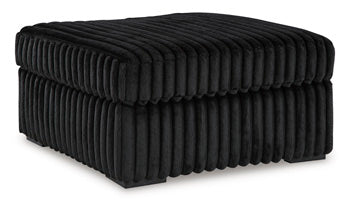 Midnight-Madness Oversized Accent Ottoman - Half Price Furniture