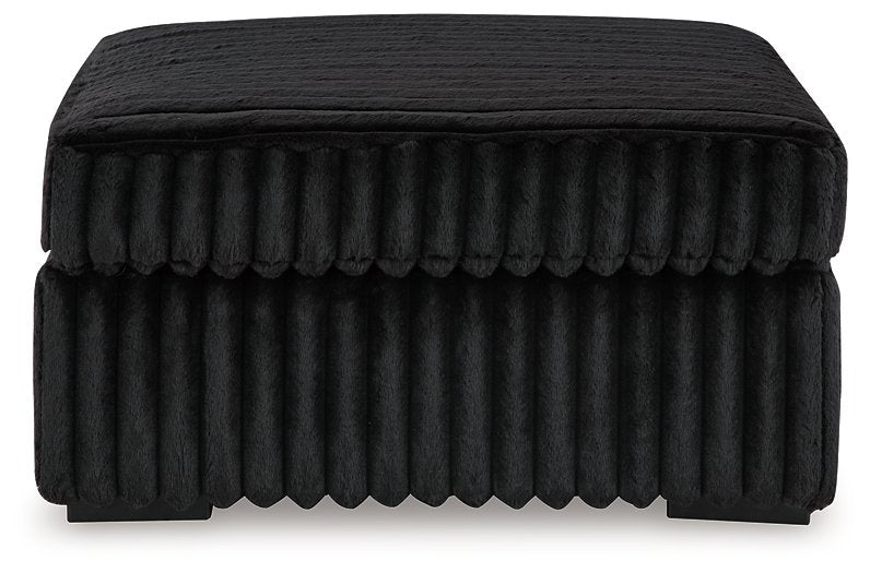 Midnight-Madness Oversized Accent Ottoman - Half Price Furniture